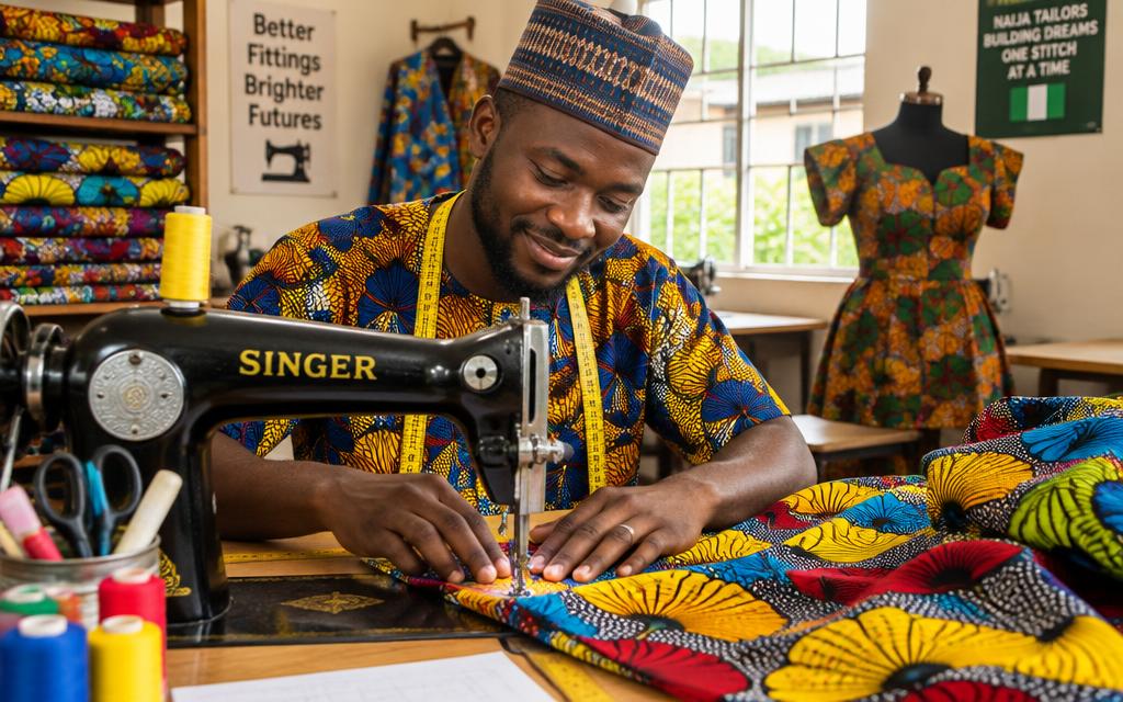 Tailoring service in Africa
